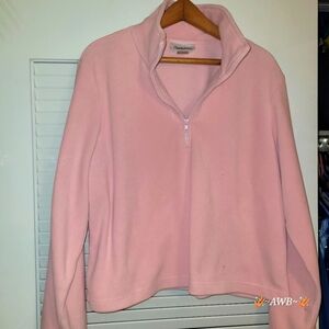 Chadwick's Soft Pink Fleece Pullover